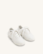 Flavia Ballerina Sneakers - Blanc