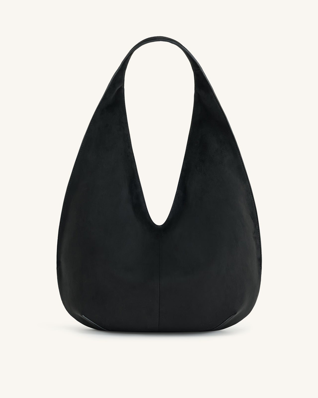 Sac Hobo Dara en Suède Synthétique - Noir