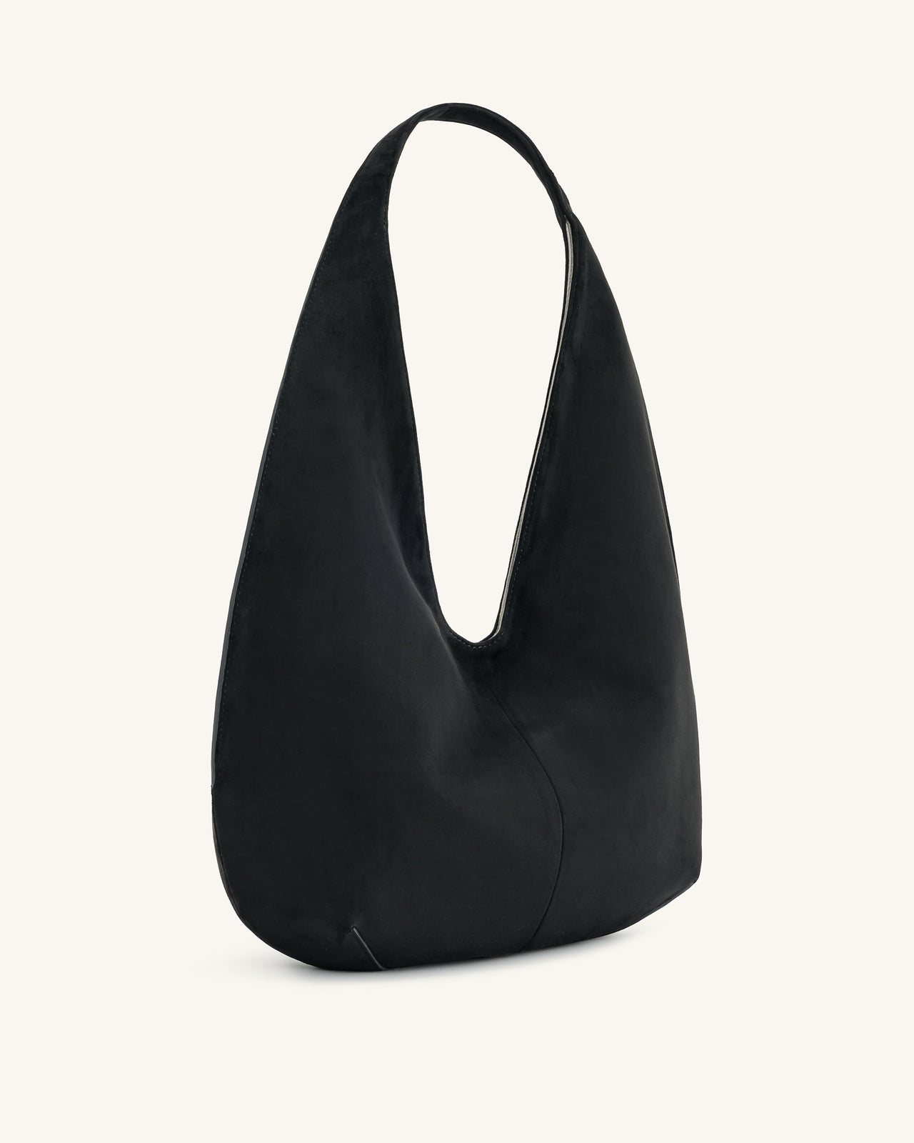 Sac Hobo Dara en Suède Synthétique - Noir