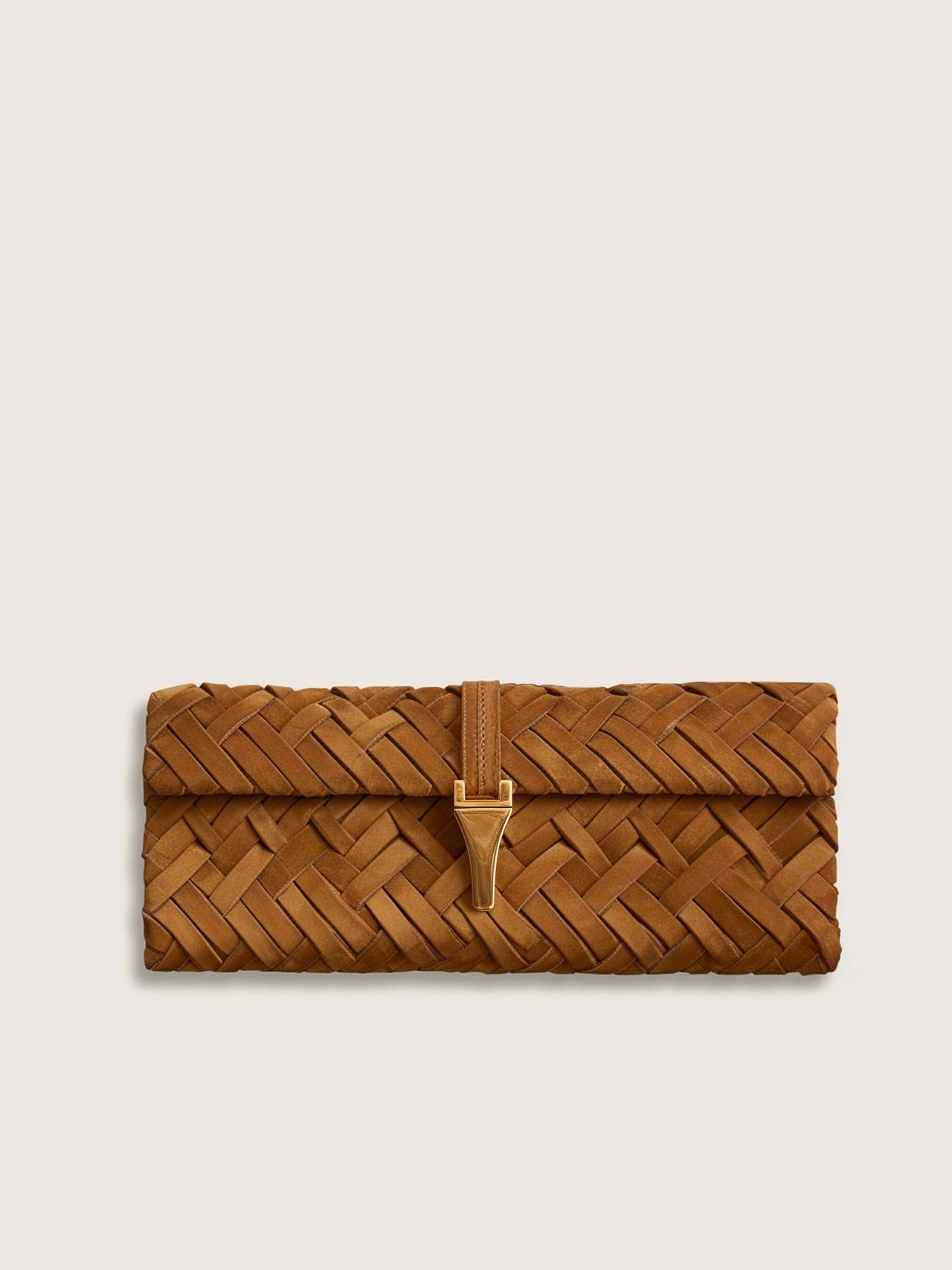 Pochette Tissée Zaria - Marron