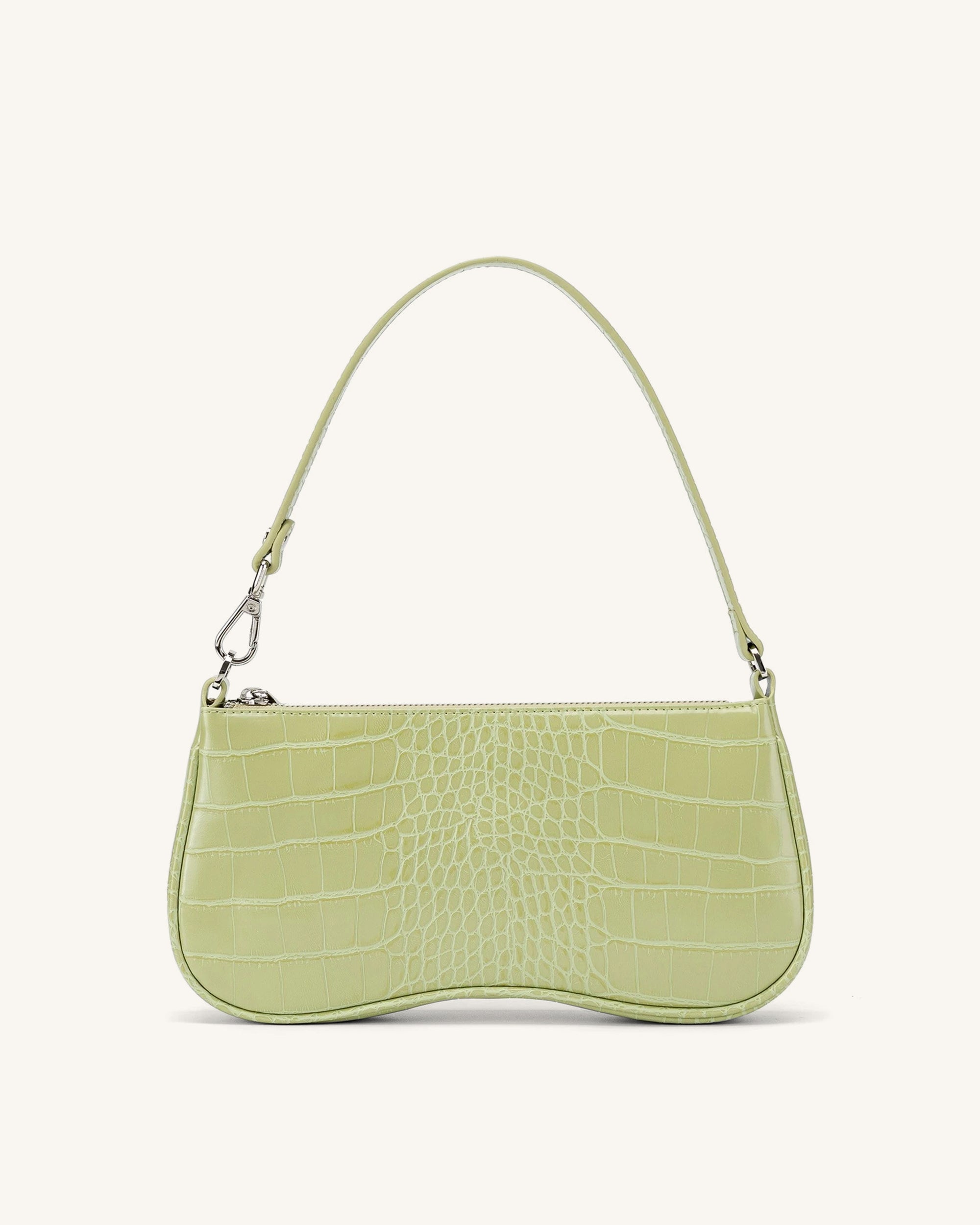 Sac Bandouli re Eva Vert Clair Effet Croco E SHOP OFFICIEL JW